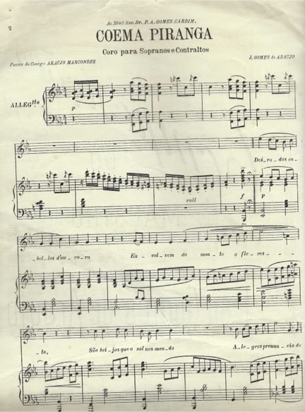 Coema Piranga de João Gomes de Araújo. Acervo A.A.Bispo